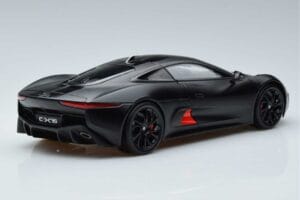 Jaguar C-X75 Negro Almost Real 1:18 810605 Metal - imagen 3 de 7