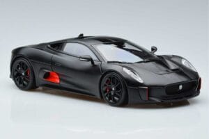 Jaguar C-X75 Negro Almost Real 1:18 810605 Metal - imagen 5 de 7