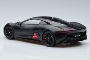 Jaguar C-X75 Negro Almost Real 1:18 810605 Metal - imagen 6 de 7