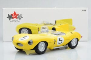 Jaguar D-Type #5 Ecurie Nationale Belge 24 Hours of Le Mans 1956 CMR 1:18 CMR143 Metal - imagen 6 de 6