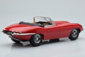 Jaguar E-Type Series 1 Roadster Rojo KK-Scale 1:18 KKDC180482 Metal - imagen 2 de 6
