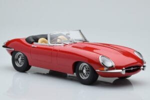 Jaguar E-Type Series 1 Roadster Rojo KK-Scale 1:18 KKDC180482 Metal - imagen 4 de 6