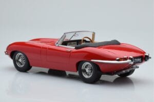 Jaguar E-Type Series 1 Roadster Rojo KK-Scale 1:18 KKDC180482 Metal - imagen 5 de 6