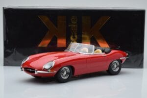 Jaguar E-Type Series 1 Roadster Rojo KK-Scale 1:18 KKDC180482 Metal - imagen 6 de 6