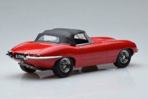 Jaguar E-Type Series 1 Roadster Rojo KK-Scale 1:18 KKDC180484 Metal - imagen 2 de 6