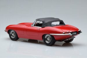 Jaguar E-Type Series 1 Roadster Rojo KK-Scale 1:18 KKDC180484 Metal - imagen 5 de 6