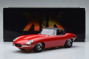 Jaguar E-Type Series 1 Roadster Rojo KK-Scale 1:18 KKDC180484 Metal - imagen 6 de 6