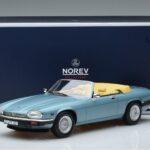 Jaguar XJS V12 Descapotable Azul Claro Metalizado Norev 1:18 182635 Metal - image 6 of 6