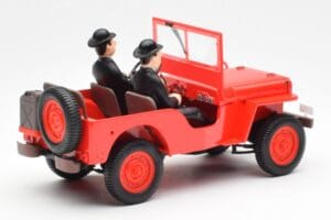 Jeep Willys Tintin 2 Figuras UT Models 1:18 180150000 Metal - imagen 2 de 6