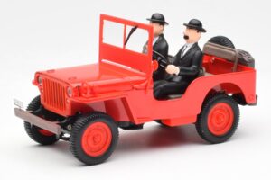 Jeep Willys Tintin 2 Figuras UT Models 1:18
