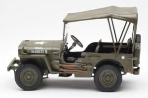 Jeep Willys Con Capota De Lona UT Models 1:18 180149002 Metal - imagen 3 de 6