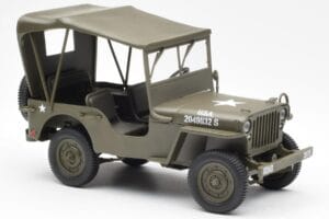 Jeep Willys Con Capota De Lona UT Models 1:18 180149002 Metal - imagen 4 de 6