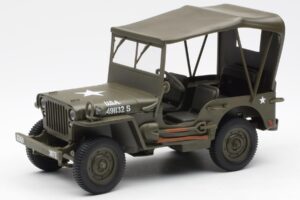 Jeep Willys Con Capota De Lona UT Models 1:18