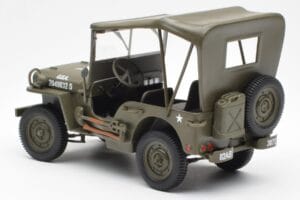 Jeep Willys Con Capota De Lona UT Models 1:18 180149002 Metal - imagen 5 de 6