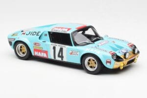 Jide 1600S Gr.4 #14 J. Ragnotti / Jaubert Criterium des Cevennes 1972 Otto 1:18 OT287 Resina - imagen 4 de 6