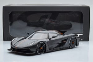 Koenigsegg Jesko Absolut Graphite Gris Asia Exclusive GT Spirit 1:18 CLDC025 Resina - imagen 6 de 6