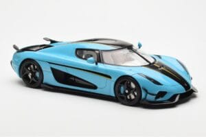 Koenigsegg Regera Baby Azul GT Spirit 1:18 GT881 Resina - imagen 4 de 6