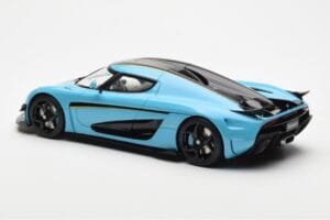Koenigsegg Regera Baby Azul GT Spirit 1:18 GT881 Resina - imagen 5 de 6