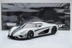 Koenigsegg Regera Gris Asia Exclusive GT Spirit 1:18 CLDC026 Resina - imagen 5 de 5