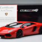 Lamborghini Aventador LP700-4 Andromeda Rojo AUTOart 1:18 - image 10 of 10