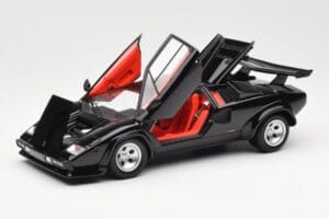 Lamborghini Countach LP 5000 Quattrovalvole Negro Kyosho 1:18 08320BK Metal - imagen 2 de 8