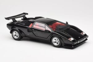 Lamborghini Countach LP 5000 Quattrovalvole Negro Kyosho 1:18 08320BK Metal - imagen 6 de 8