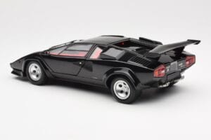 Lamborghini Countach LP 5000 Quattrovalvole Negro Kyosho 1:18 08320BK Metal - imagen 7 de 8