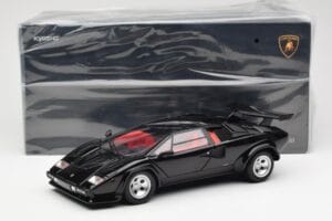 Lamborghini Countach LP 5000 Quattrovalvole Negro Kyosho 1:18 08320BK Metal - imagen 8 de 8