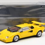 Lamborghini Countach LP 5000 Quattrovalvole Amarillo Kyosho 1:18 08320Y - image 8 of 8