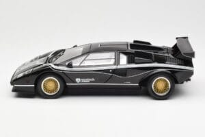 Lamborghini Countach LP 500R Negro Kyosho 1:18 08320C Metal - imagen 4 de 8