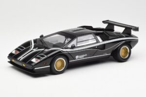 Lamborghini Countach LP 500R Negro Kyosho 1:18 08320C
