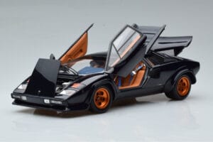 Lamborghini Countach LP500S Walter Wolf Azul Oscuro Kyosho 1:18 08320D Metal - imagen 2 de 11