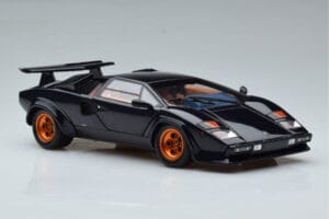 Lamborghini Countach LP500S Walter Wolf Azul Oscuro Kyosho 1:18 08320D Metal - imagen 6 de 11