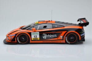 Lamborghini Gallardo LP600+ GT3 Rhinos Leipert Motorsport #12 A. Petrishin / D. Leiper ADAC GT Masters 2011 Minichamps 1:18 1 - imagen 3 de 6