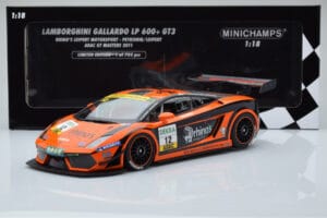 Lamborghini Gallardo LP600+ GT3 Rhinos Leipert Motorsport #12 A. Petrishin / D. Leiper ADAC GT Masters 2011 Minichamps 1:18 1 - imagen 6 de 6