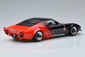 Lamborghini Miura LB Works Liberty Walk Advan GT Spirit 1:18 KJ033 Resina - imagen 2 de 6