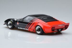 Lamborghini Miura LB Works Liberty Walk Advan GT Spirit 1:18 KJ033 Resina - imagen 5 de 6