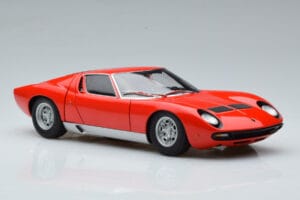 Lamborghini Miura SV Rojo AUTOart 1:18 74543 Metal - imagen 6 de 8