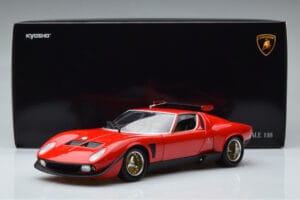Lamborghini Miura SVR Rojo Kyosho 1:18 08319RBK Metal - imagen 9 de 9