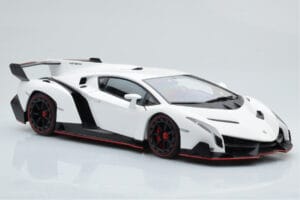 Lamborghini Veneno Blanco AUTOart 1:18 74507 Metal - imagen 6 de 8