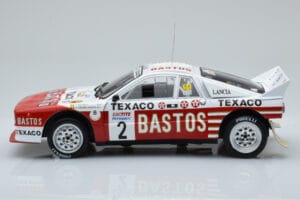 Lancia 037 Bastos #2 P. Snijers / D. Colebunders Rally Ypres 1985 IXO 1:18 18RMC136 Metal - imagen 3 de 6
