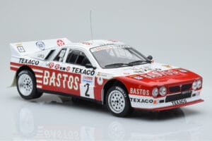 Lancia 037 Bastos #2 P. Snijers / D. Colebunders Rally Ypres 1985 IXO 1:18 18RMC136 Metal - imagen 4 de 6
