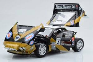 Lancia 037 ESSO #3 F. Tabaton Rally Targa Florio 1985 Kyosho 1:18 08306H Metal - imagen 2 de 8