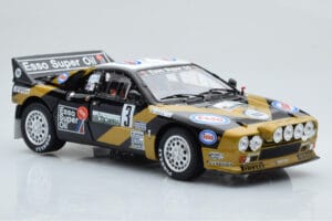 Lancia 037 ESSO #3 F. Tabaton Rally Targa Florio 1985 Kyosho 1:18 08306H Metal - imagen 6 de 8