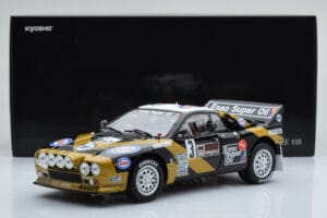 Lancia 037 ESSO #3 F. Tabaton Rally Targa Florio 1985 Kyosho 1:18 08306H Metal - imagen 8 de 8