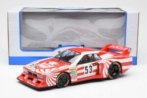 Lancia Beta Montecarlo Gr.5 #53 R. Patrese / E. Cheever 6 Hours of Silverstone 1980 MCG 1:18 MCG18814R Metal - imagen 6 de 6