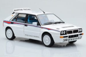 Lancia Delta HF Integrale 6 Blanco Kyosho 1:18 08344E Metal - imagen 6 de 8