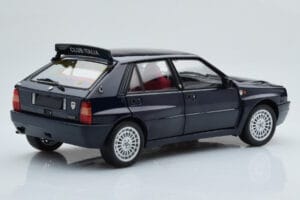 Lancia Delta HF Integrale Club Italia Azul Kyosho 1:18 08343SC Metal - imagen 4 de 8