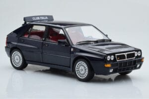 Lancia Delta HF Integrale Club Italia Azul Kyosho 1:18 08343SC Metal - imagen 6 de 8