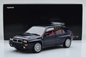 Lancia Delta HF Integrale Club Italia Azul Kyosho 1:18 08343SC Metal - imagen 8 de 8